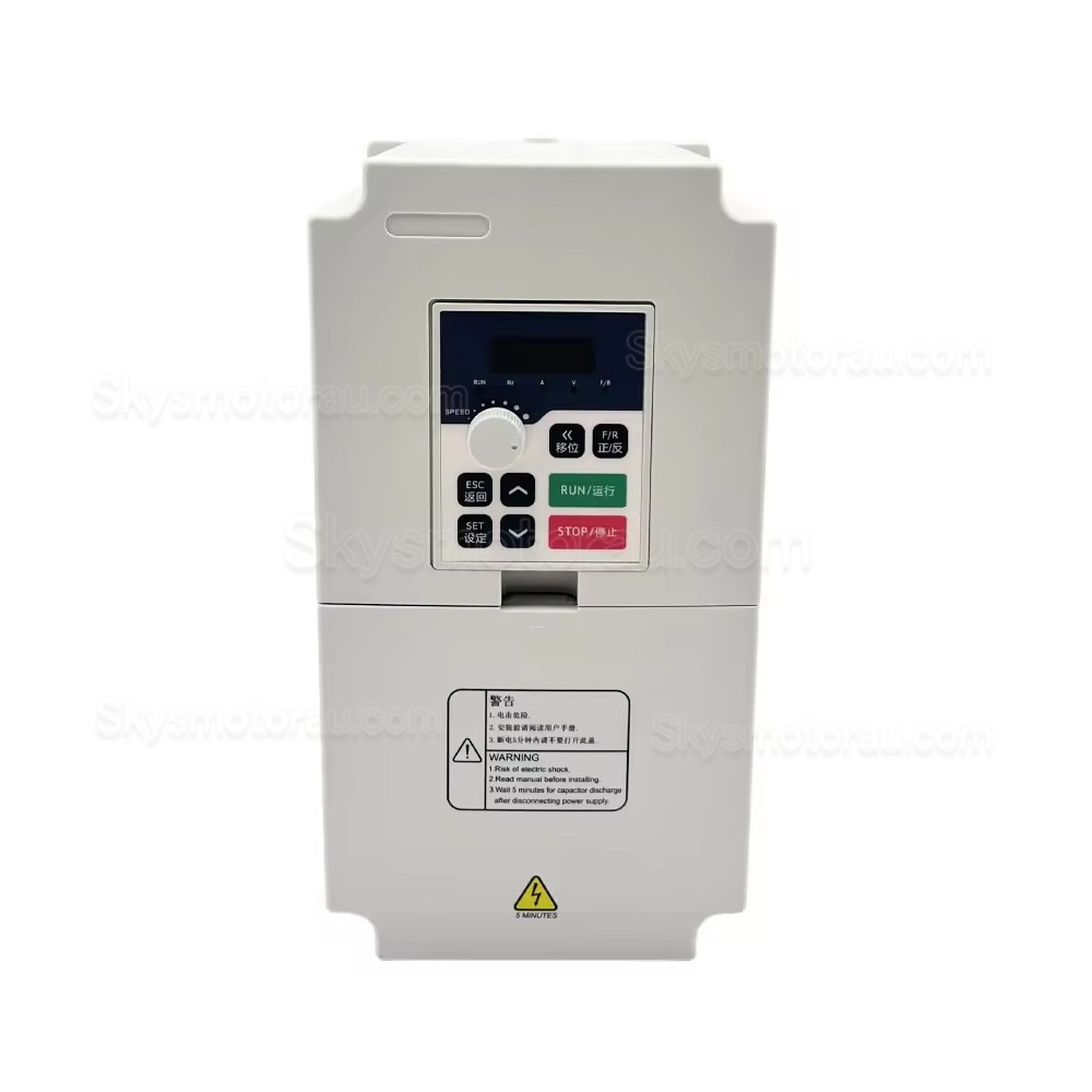 5.5KW 220V/380V VFD Spindle Drives Variable Frequency Drive H100-5.5S2/T4 for CNC Spindle Motor and Engraving Machine